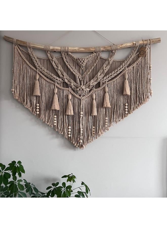 انتيكيانو مكرمية معلقة على الحائط، على الطراز البوهيمي - Image 4