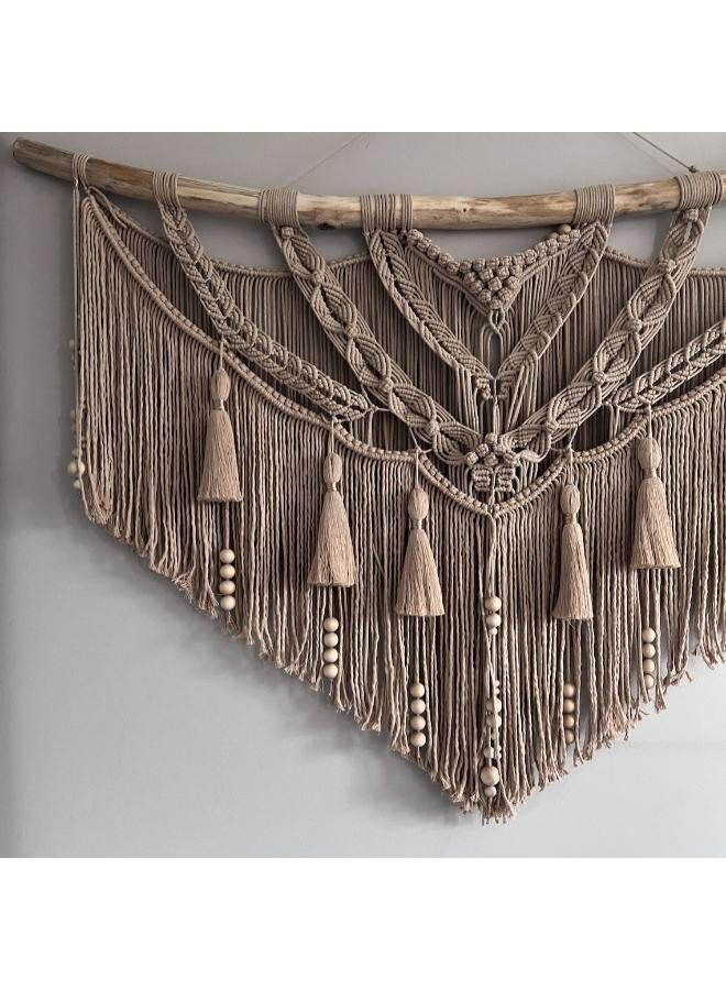 انتيكيانو مكرمية معلقة على الحائط، على الطراز البوهيمي - Image 2