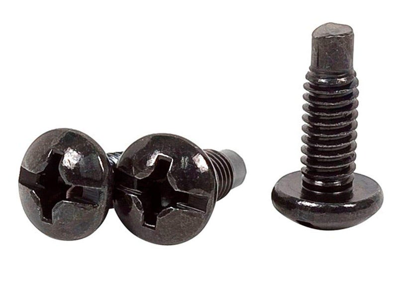 Monoprice 12/24 Screw for Rack, 50 Piece, Carbon Steel, 19mm, Black - Image 3