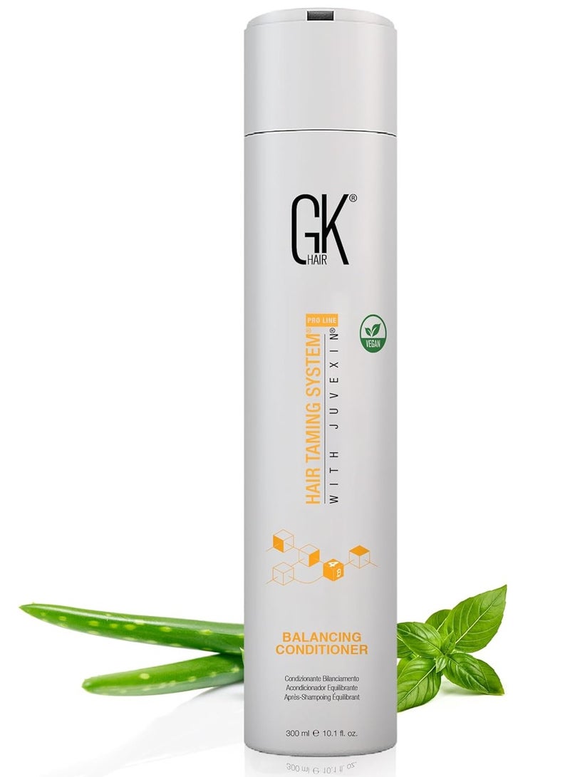 GK Hair Global Keratin Balancing Conditioner For Oily Hair And Scalp Restores Scalp pH Level Sulfate And Paraben Free - Image 1