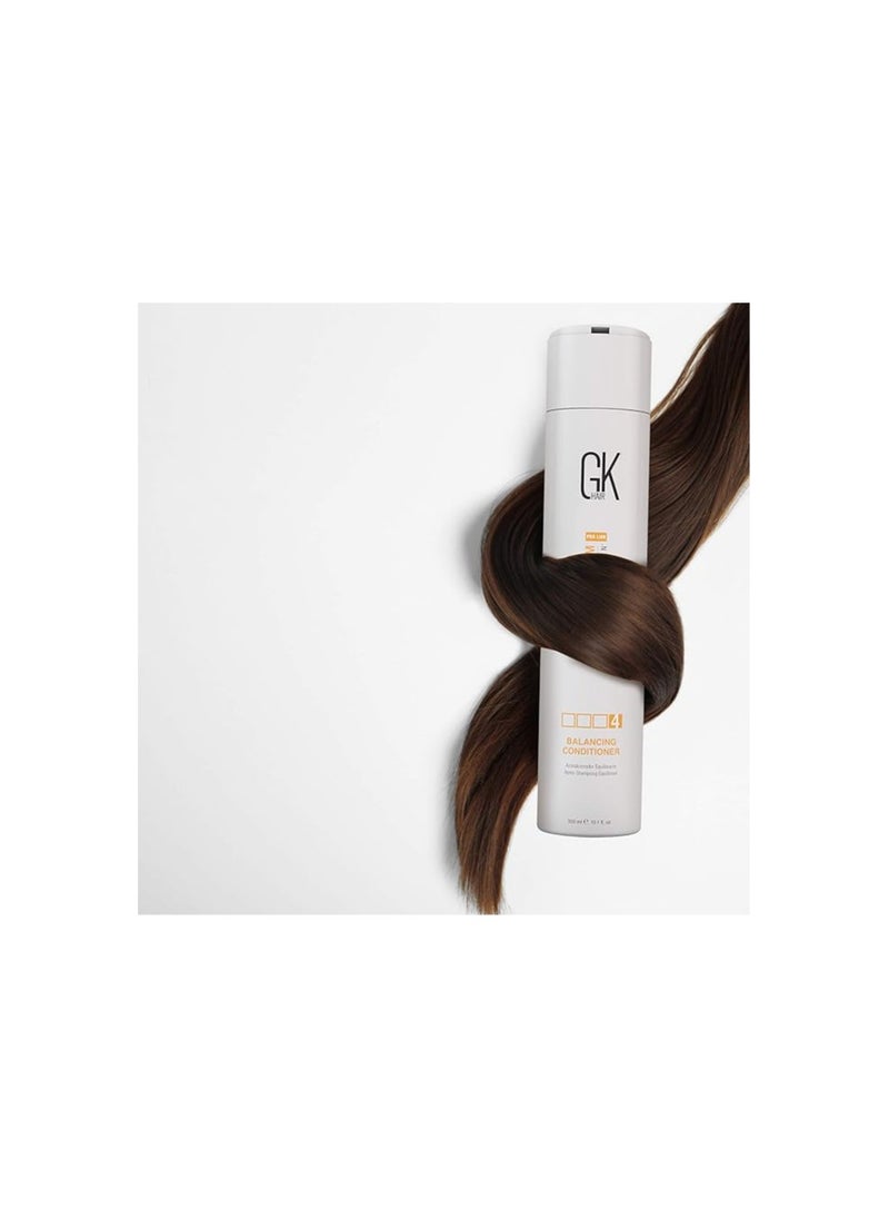 جي كيه - بلسم موازنة الكيراتين من GK Hair Global للشعر الدهني وفروة الرأس، يستعيد مستوى درجة الحموضة في فروة الرأس، خالٍ من الكبريتات والبارابين - Image 1
