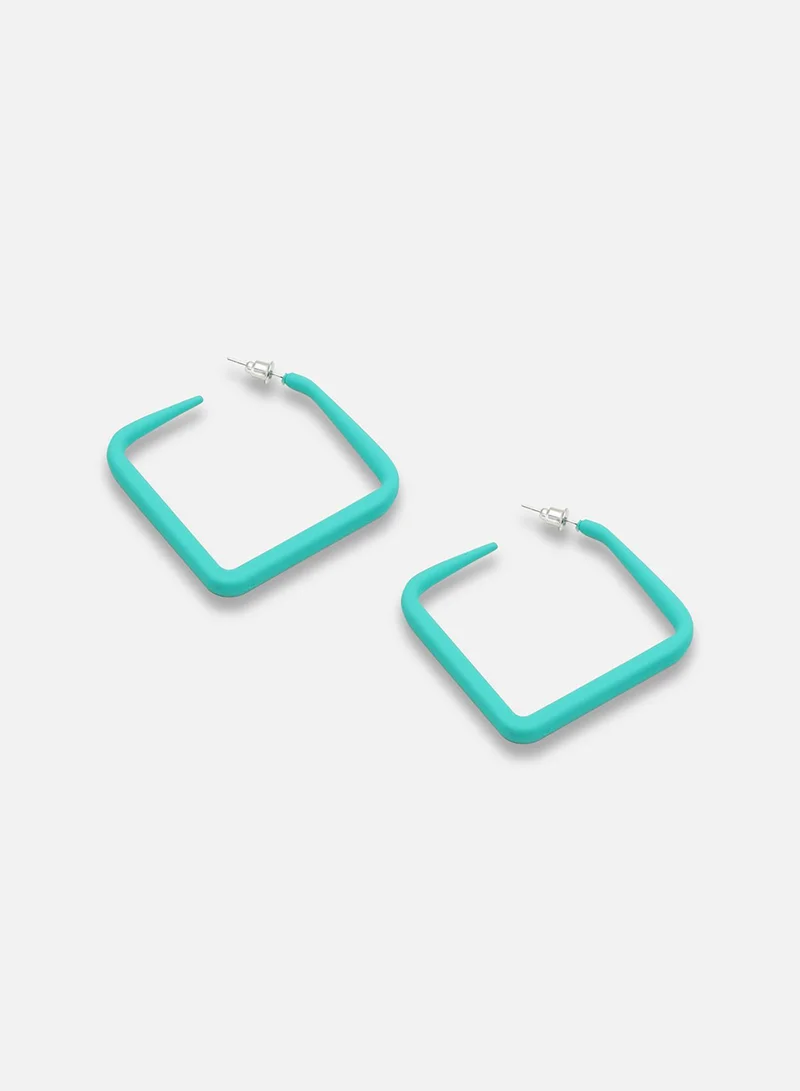 SOHI Casual Artificial Hoop Earring Jewellery