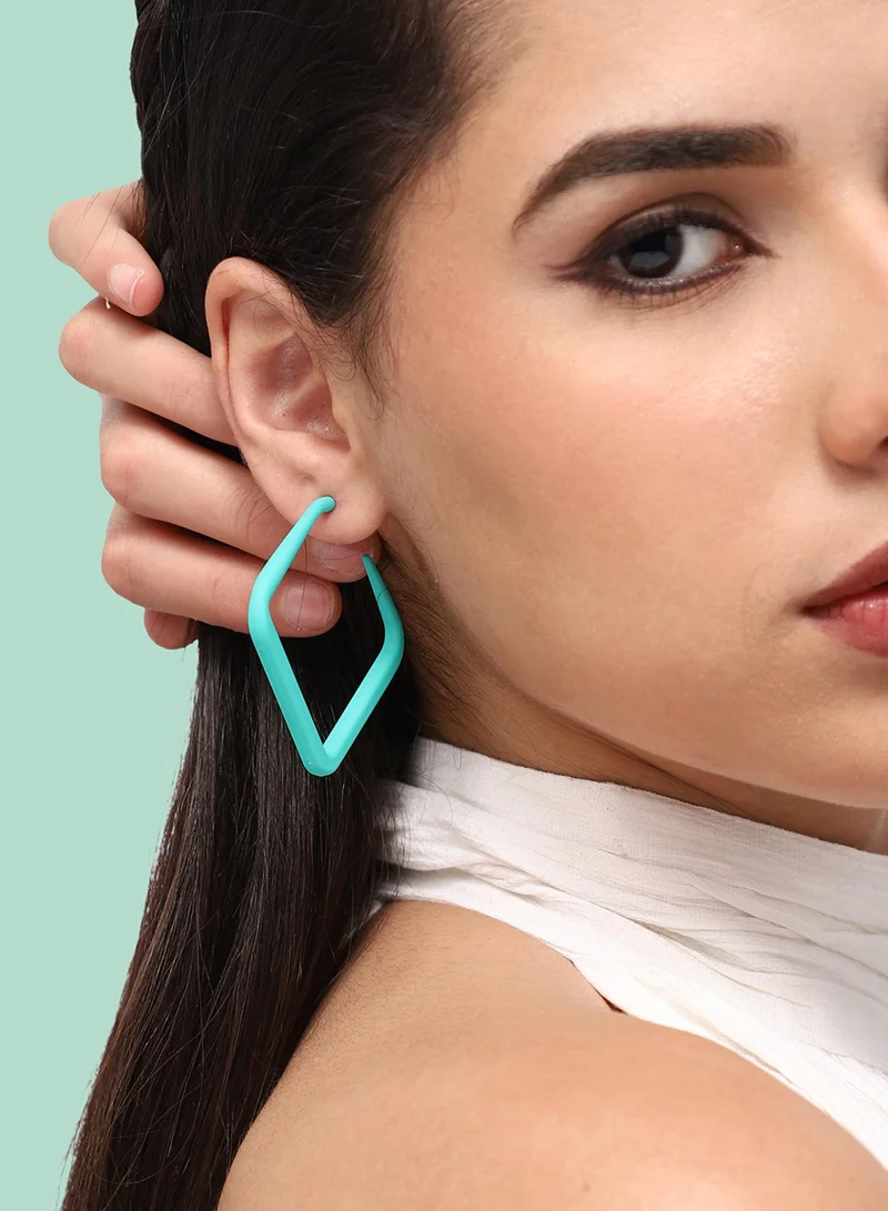 SOHI Casual Artificial Hoop Earring Jewellery