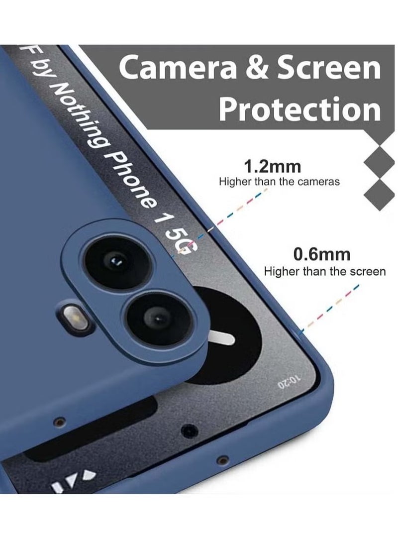 JAJEEK Nothing CMF Phone 1 Case – Silky-Soft Touch Liquid Silicone Cover, Anti-Scratch, Slim Fit, Flexible, Shockproof Protective Case for Nothing CMF Phone 1 – Durable, Lightweight, Stylish Design, Perfect Fit for Maximum Protection - Image 3