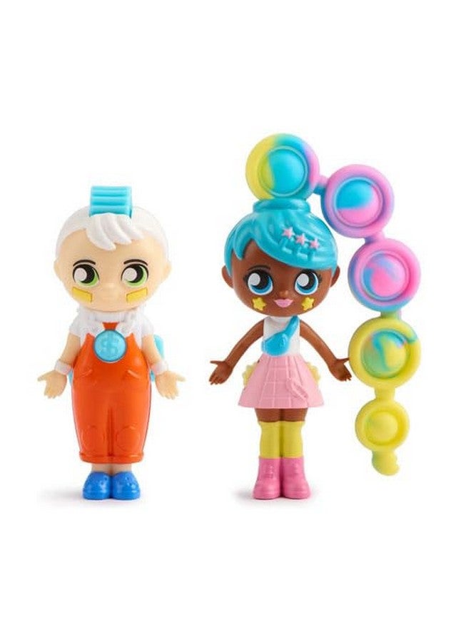 WowWee Fashion Fidgets Sensory Toy Dolls - Push Pop Fidget Toy Includes 1 Mystery Doll - Anxiety and Stress Relief for Kids - Image 2