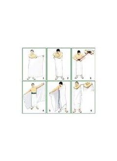 Gena Men's Hajj Umrah clothing Ahram Ehram 100% Turkish Cotton Super Soft 2 Pcs Towel Set.(top and Bottom) 43X86 inch New Dry Fast Microfiber Woven Technology. Ahram's non stitched Waterproof  - Image 5