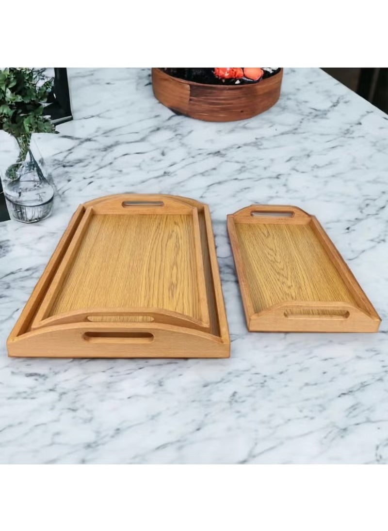 Generic 3 Set Wooden Trays  - Image 2