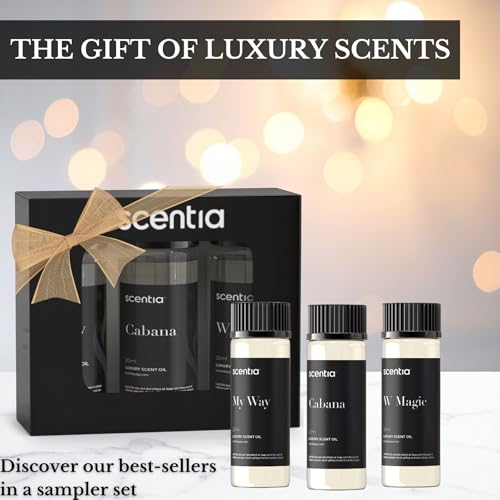 Scentia Hotel Diffuser Oil | Aromatherapy Fragrances Inspired by 5-Star Hotels | Luxurious Scents Gift Set - 3 x 20ml Bottles Set - The 1 Hotel Miami, W Hotels - Thanksgiving & Holiday Gift - Image 4