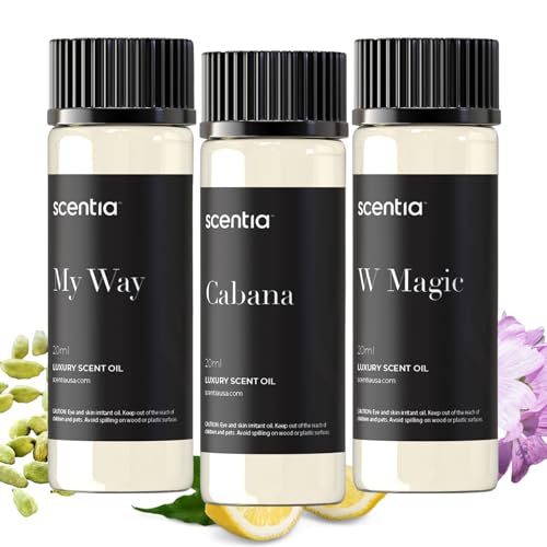 Scentia Hotel Diffuser Oil | Aromatherapy Fragrances Inspired by 5-Star Hotels | Luxurious Scents Gift Set - 3 x 20ml Bottles Set - The 1 Hotel Miami, W Hotels - Thanksgiving & Holiday Gift - Image 2