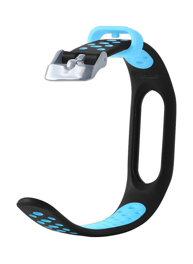 NIBEMINENT Replacement Band For Xiaomi Mi 2 Black/Blue - Image 4