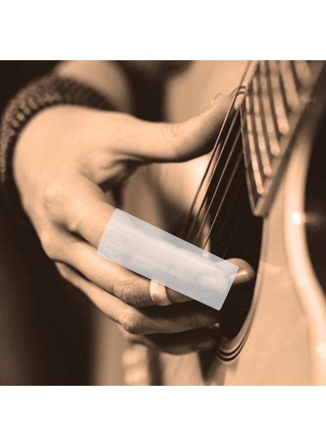 Thoraya Universal Guitar Transparent Glass Slide Instrument Accessory Guitar Slide Set (70mm)  - Image 5