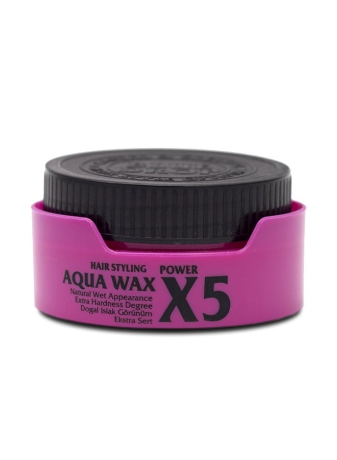 Blue Drop X5 Aqua Hair Wax - Pink (150ml)