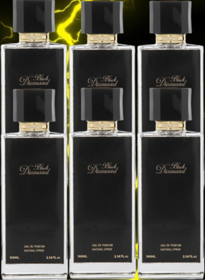 بانافع 6 قطع عطر بلاك دايموند بانافع 100 مل - Image 1