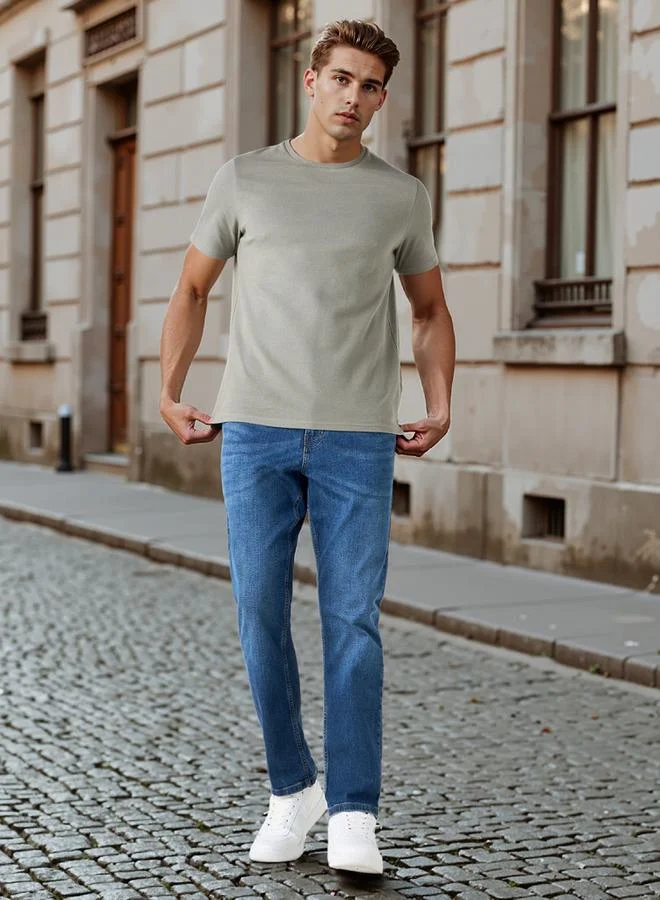 ايكونيك تيشيرت أيقوني بنقشة الفشار