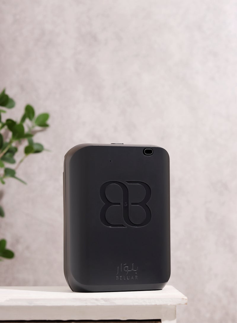 بلوار  جهاز تعطير الفلل و الشقق الذكي اسود 100 مل تحكم ذكي وسهل عبر التطبيق، ضبط مدة الرش وقوة العطر بضغطة زر + زيت عطري مجاني مع الجهاز - Image 3