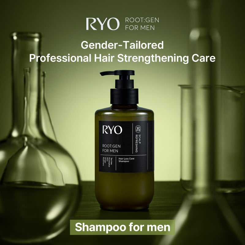 Ryo Root:Gen Hair Strength Shampoo For Men - Image 4