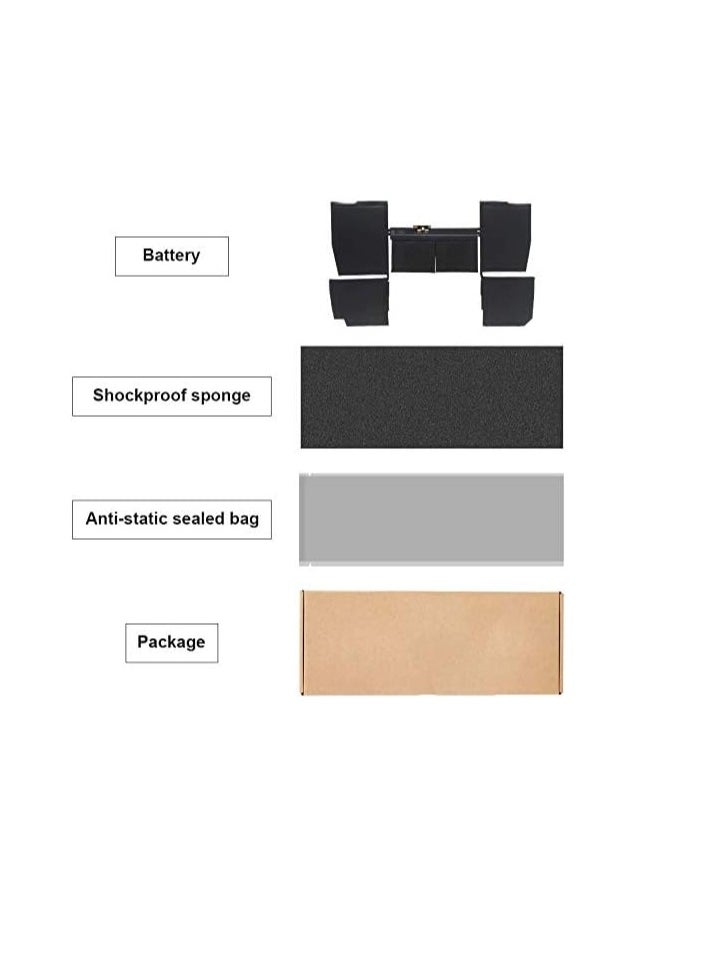 Generic A1527 A1705 Battery for MacBook Retina 12-inch A1534 Early 2015 2016 2017 BTO/CTO EMC 2746 2991 3099 MF865LL/A MF855LL/A MJY32LL/A MJJY32LL/A Y42LL/A 7.55V Lithium  - Image 5