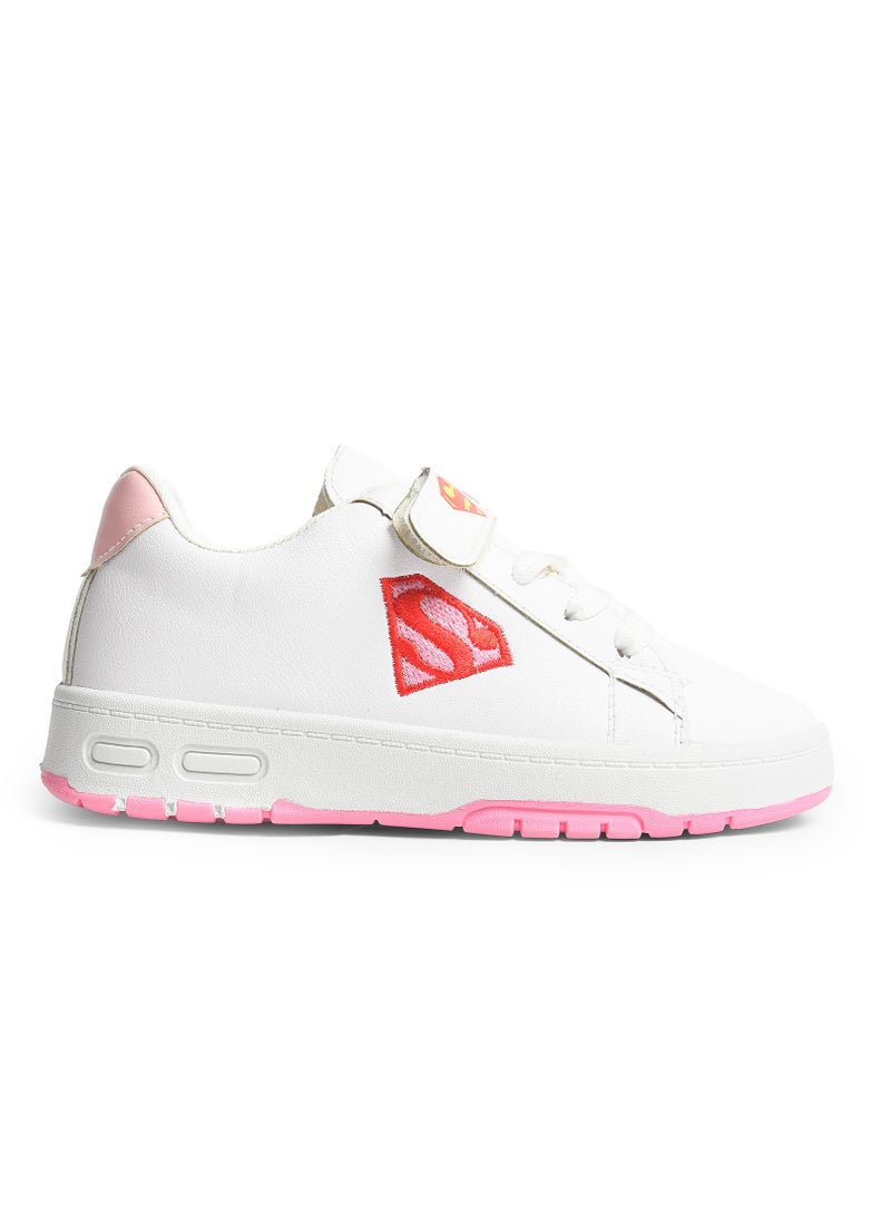 Desert - Trendy Unisex Kids Leather Velcro Sneakers –  Emborioed Design - Image 1