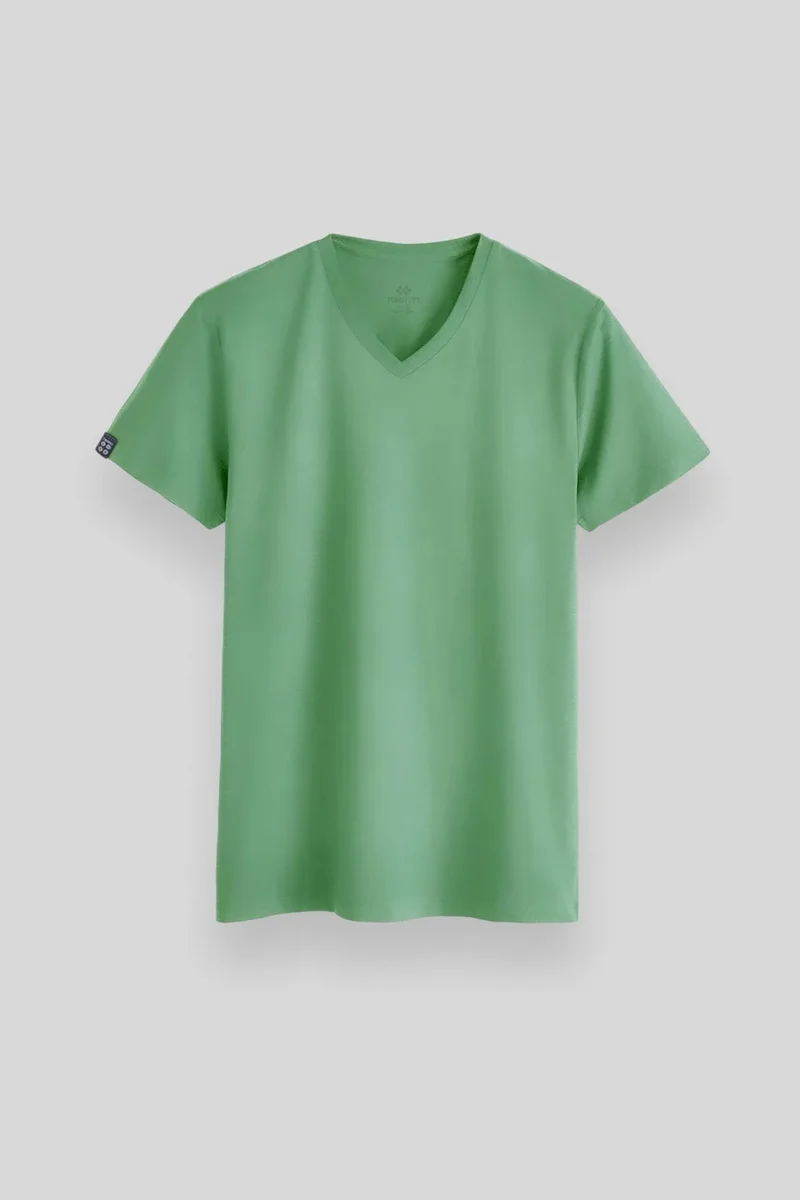 تومي لايف TOMMY Men's V-Neck Short Sleeve T-Shirt