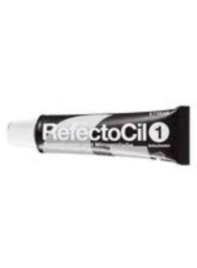 Refectocil Eyelash And Eyebrow Tint Color 1 Pure Black 15ml - Image 2