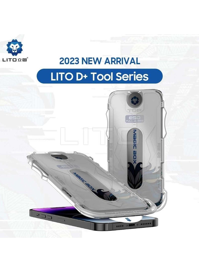 Lito UNBLACK iPhone 13 Pro Max LITO Magic Box D+ Tools Full Glass Screen Protector - Privacy  - Image 3