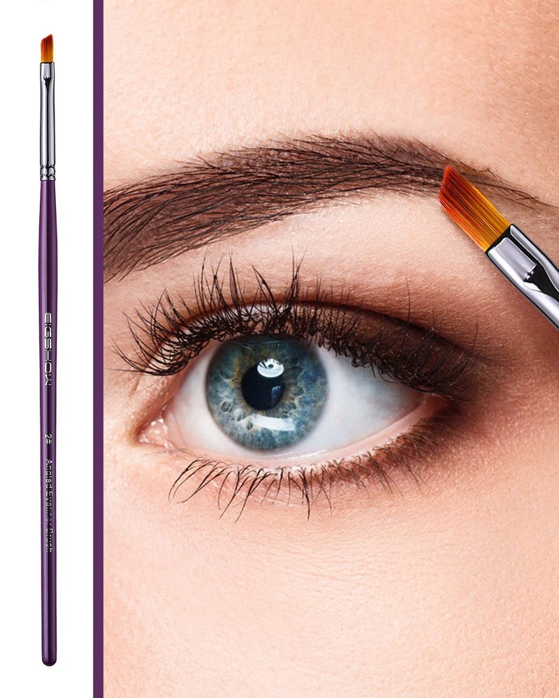 EIGSHOW Eyeliner Brush Set, Ultra Fine Gel Eyeliner Brush for Precision Eye Liner, Eyebrow Filling, Face Painting, 4 Pieces - Image 4
