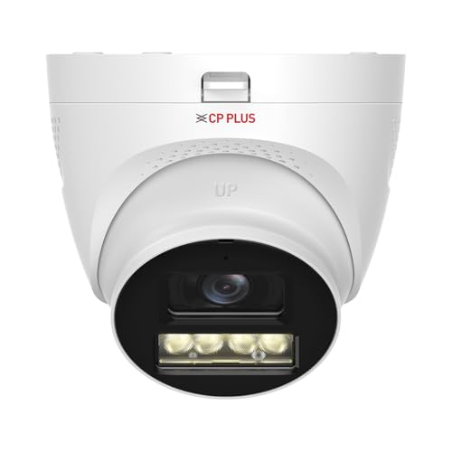 CP PLUS 2.4MP Dual Light Dome CCTV Camera | Full HD 1080p Resolution | Smart Dual IR & Warm Light | Two-Way Talk (VoxaCam) | 40m Night Vision | 3.6mm Lens (2.8mm Optional) | CP-UMC-DA24L4-L - Image 1