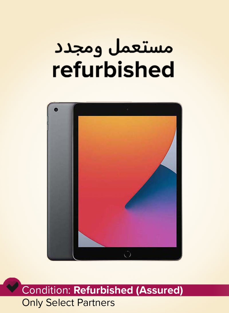 Apple Refurbished - iPad 2020 (8th Gen) 10.2-inch 128GB LTE Space Grey - International Version - Image 1