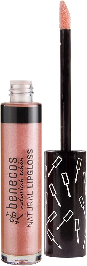 Benecos Benecos Natural Cosmetics Lipgloss Organic Vegetable Oils Vitamin E Talkfree Pink Blossom 5 ml  - Image 1