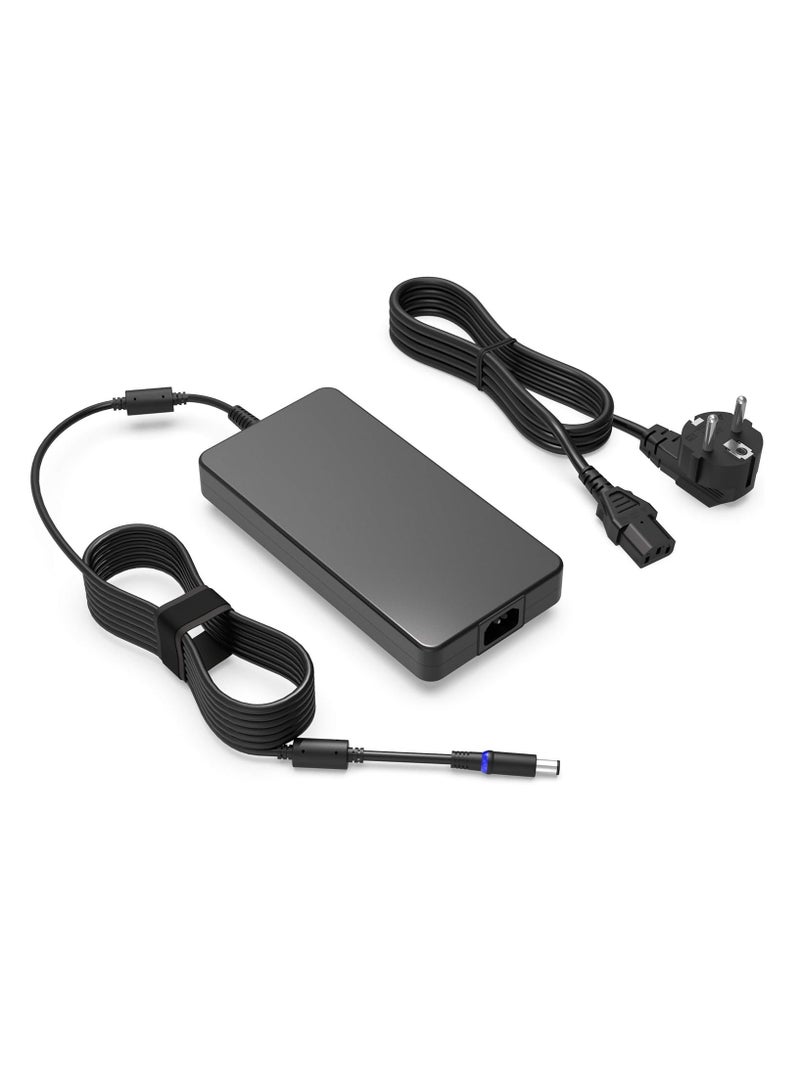 240W AC Charger Compatible with Dell Alienware X51 M17 M15 M17X M18X 13 15 17 R2 R3 R4 R5 Precision 7710 7720 7730 M6400 M6500 M6600 M6700 6700 Laptop Adapter Black - Image 1