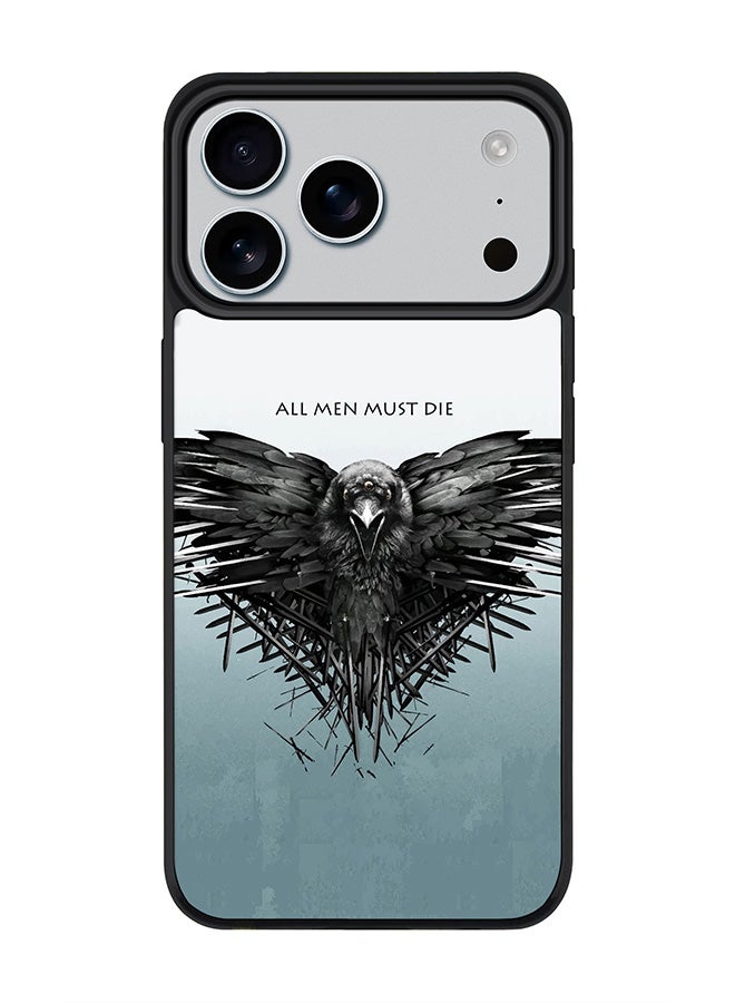 Stylizedd iPhone 17 Pro Max Case, [Compatible with MagSafe] Slim Magnetic cover Phone Case iPhone 17 Pro Max -GOT All Men Must Die - Image 1