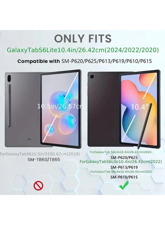 New Galaxy Tab S6 Tempered Glass Screen Protector 9H Anti Fingerprint - Image 4