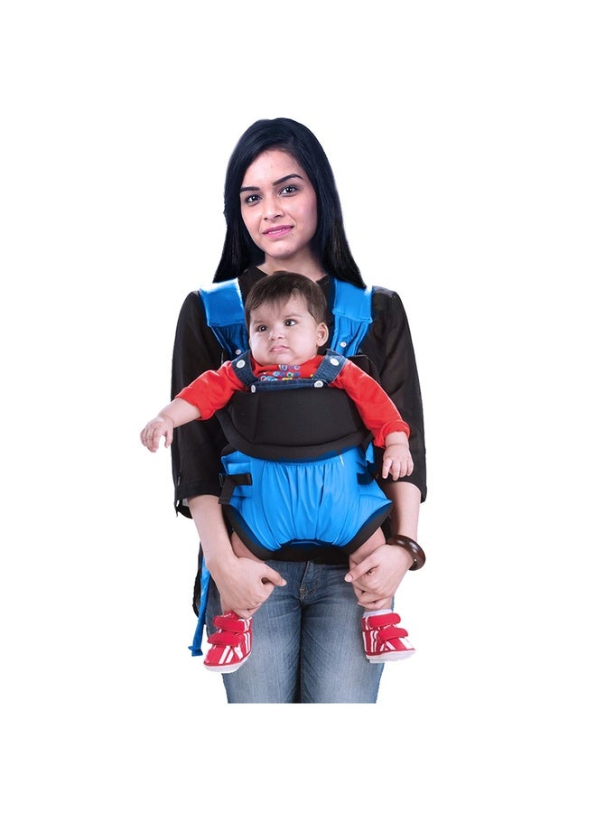 Luvlap Baby Carrier Blossom Blue - 18174 - Image 1