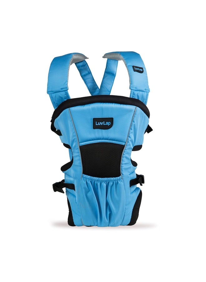 Luvlap Baby Carrier Blossom Blue - 18174 - Image 2