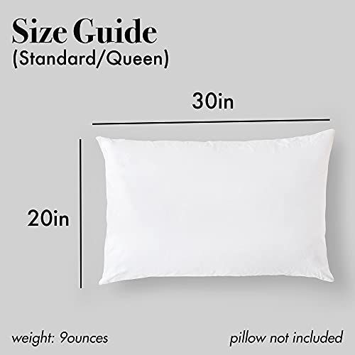 Anti-Aging Pillowcase 100% Mulberry Silk Pillowcase, Queen Pillowcases for Skin Care and Healthy Hair, Soft Silk Fabric, Queen Size - Meili and Grace - Image 5