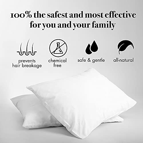 Anti-Aging Pillowcase 100% Mulberry Silk Pillowcase, Queen Pillowcases for Skin Care and Healthy Hair, Soft Silk Fabric, Queen Size - Meili and Grace - Image 2