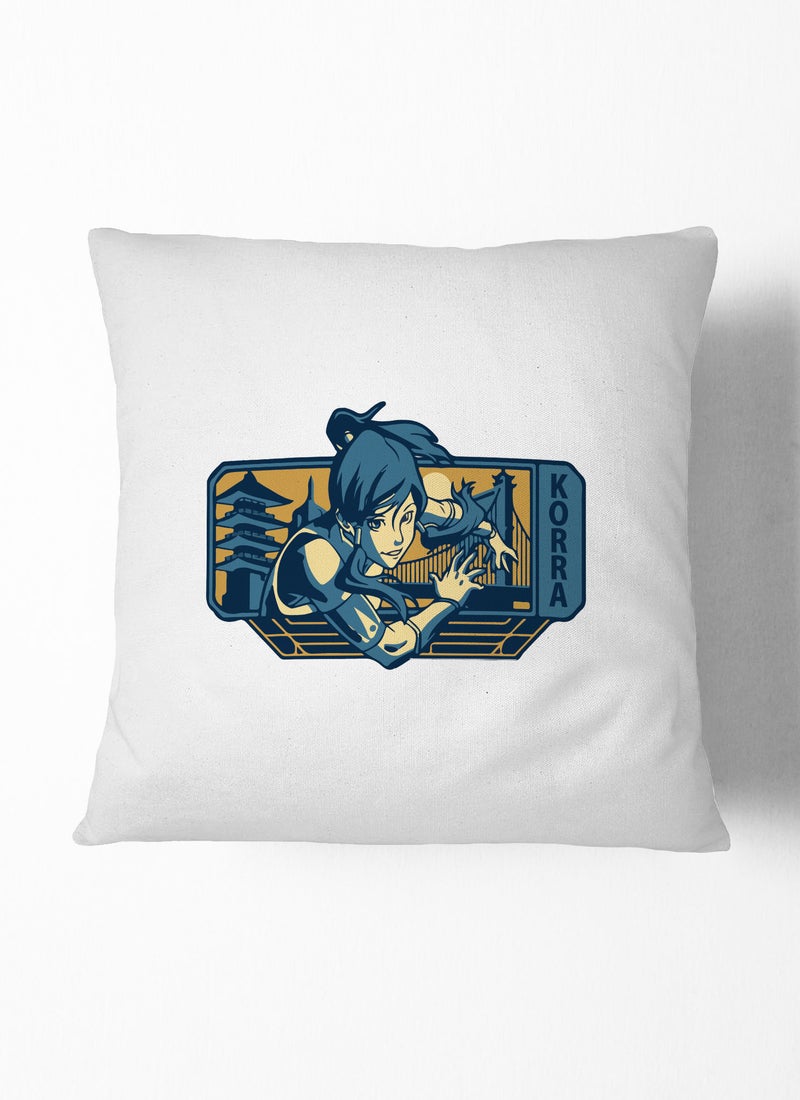LOUD UNIVERSE The Legend of Korra Jar The Legend of Korra Couch Cushion Art Deco Style Decorative Cushion Avatar Korra Anime Manga Series-American Anime - Image 1