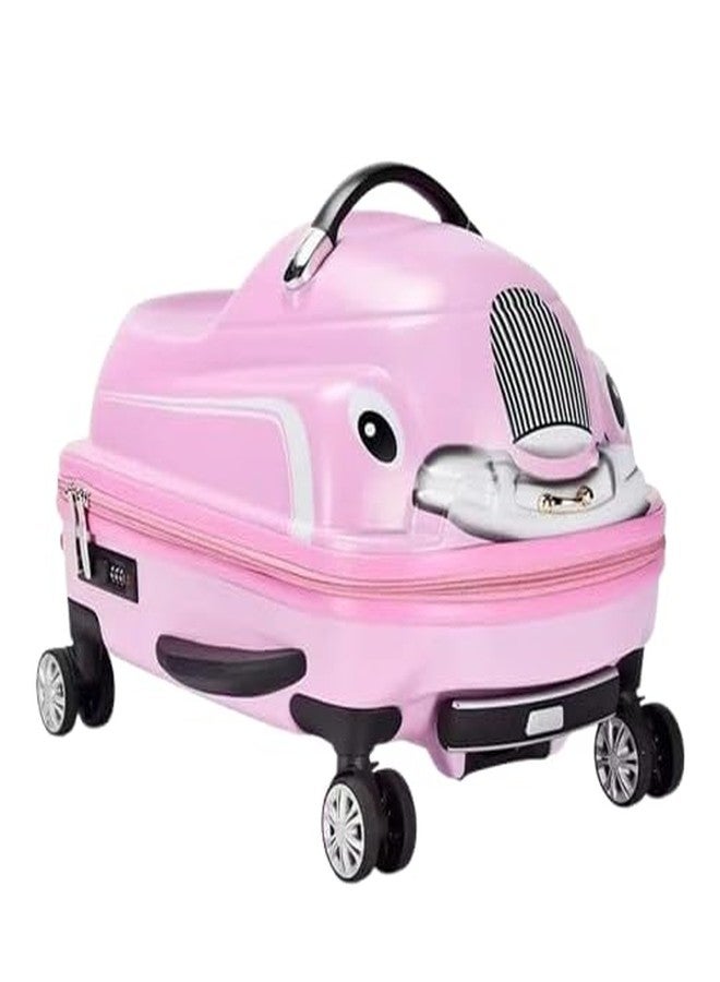 Zhirk Kids Trolley Bag with Wheels for Travel | Cartoon Design Luggage Bag for Boys & Girls | Lightweight Cabin Size School Travel Bag | Durable & Spacious Kids Suitcase - Image 1