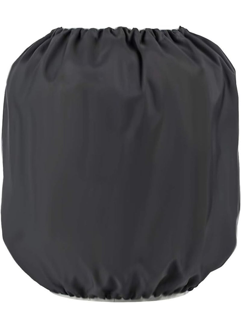 Outdoor Gas Tank Cover Heavy Duty UV Protective Propane Bag Durable and Waterproof Oxford Cloth Gas Cylinder Sleeve Weather Resistant Cover for Standard 20lb Tank & RV Camper Grill, Black - Image 5