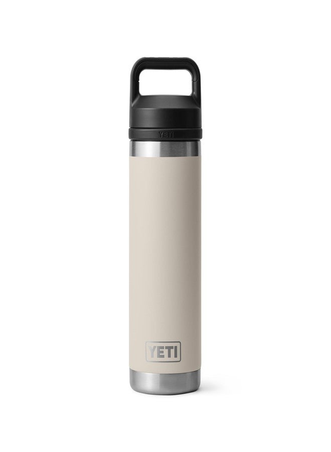 Yeti Rambler 18 oz Bottle, Leak Proof, Vacuum Insulated, Stainless Steel with Chug Cap, Cape Taupe - Image 1