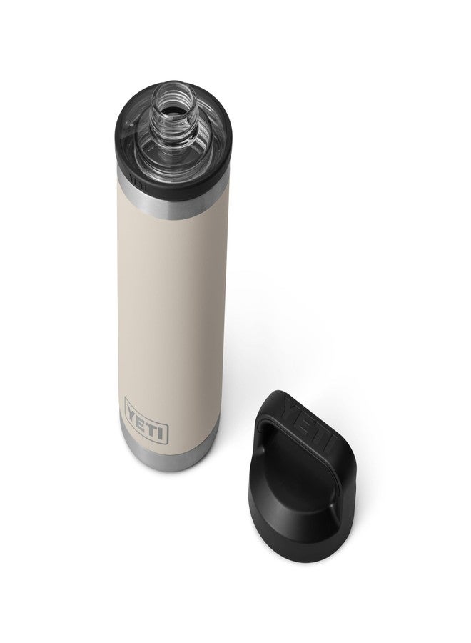 Yeti Rambler 18 oz Bottle, Leak Proof, Vacuum Insulated, Stainless Steel with Chug Cap, Cape Taupe - Image 3