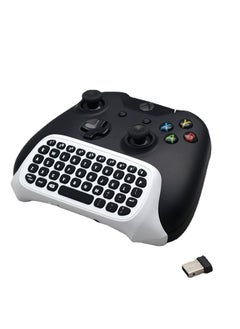 Controller Keyboard for Xbox Series X/S Wireless 2.4G Ergonomic USB Gamepad Keypad QWERTY Chatpad with Audio and Headset Jack for Game Live Chat Compatiable with Xbox Series S/Series X/One/One S