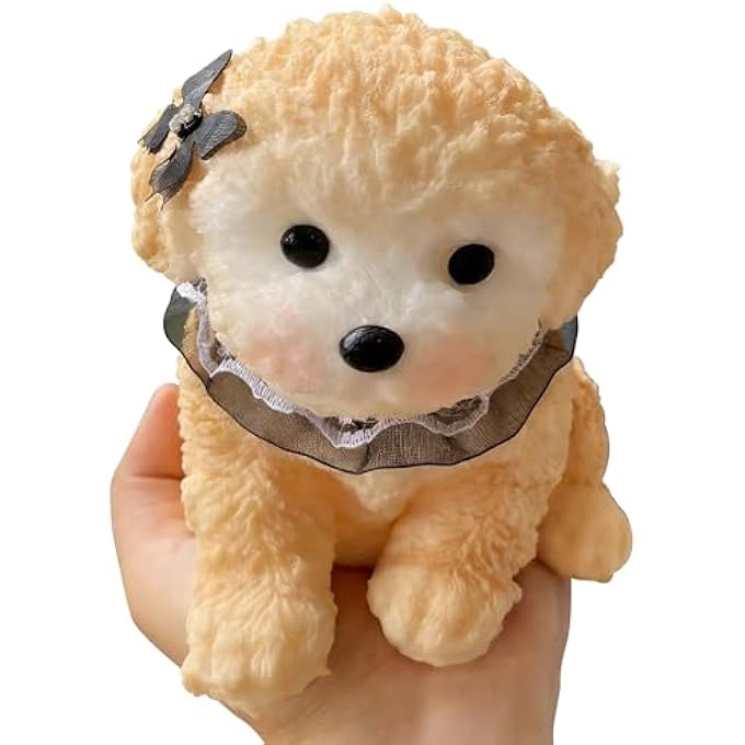 Cevly Big Taba Squishy Dog,Fidget Toys Cute Teddy Dogs,Unique Stress Sensory Toys for Adults & Kids - Animal Squishy Toys for Anxiety for Teenage Girls Teen Boy Tween Christmas Stocking Stuffers Idea - Image 1