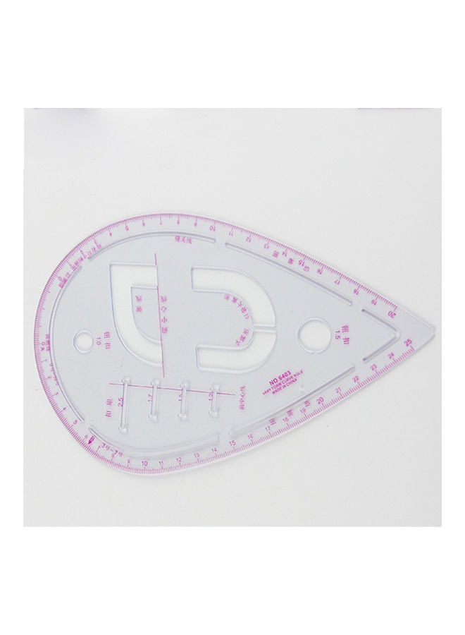 NIBEMINENT 11-Piece French Metric Clothing Ruler Set Multicolour 61x17x0.5cm - Image 5