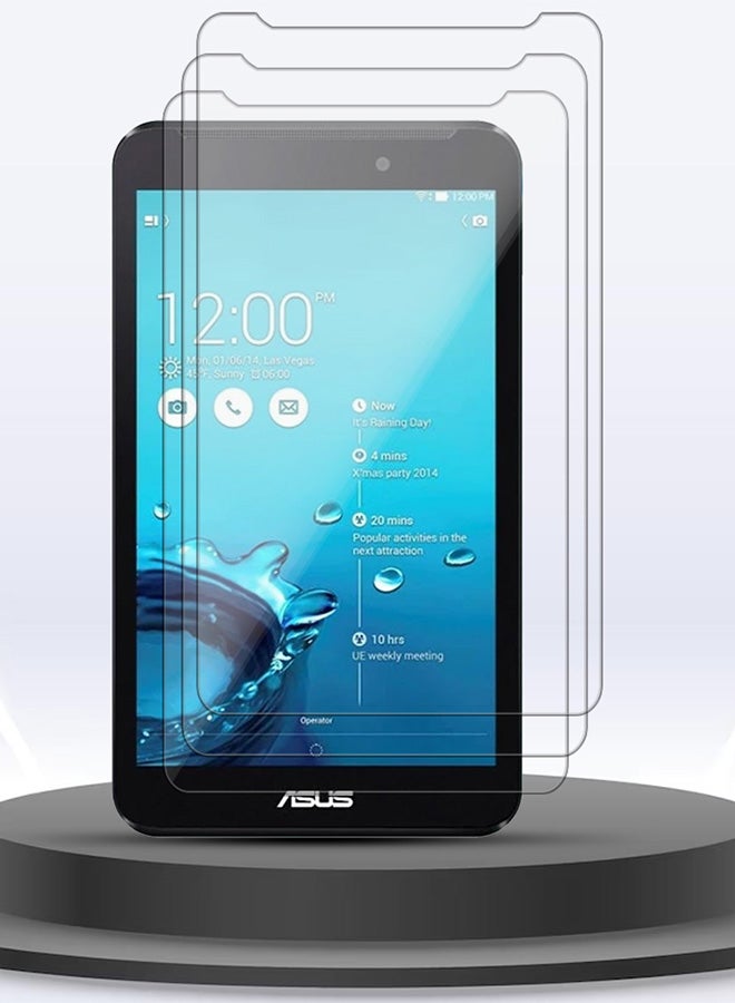CATANES 3 Packs For Asus Fonepad 7 FE170 Tablet Screen Protector Anti-Glare 9H Hardness Tempered Glass Scratch Resistant HD Display Screen Protector - Image 3