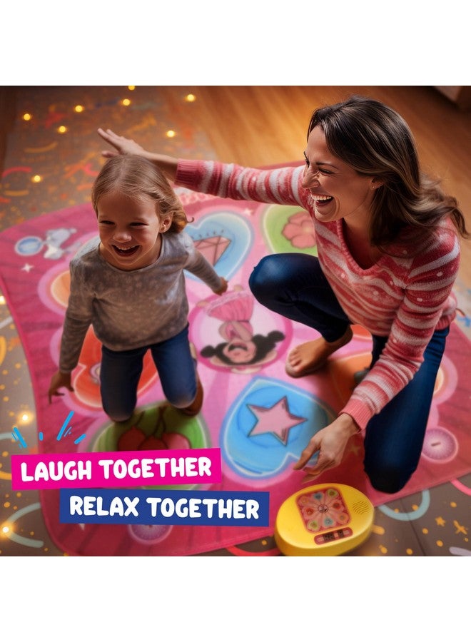 Play22 Dance Mat For Kids - Best Birthday Gifts For Girls & Boys Electronic Dance Game Toy For Kids, Adjustable Volume, 5 Levels - Dance Pad With Led Lights & Built-In Music For Ages 3-12 Years Old - Image 5