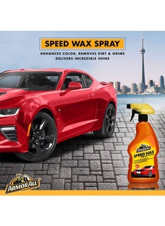 ARMOR ALL Speed Wax Spray-On Detailer - Contains Carnauba Wax 500ml  - Image 2