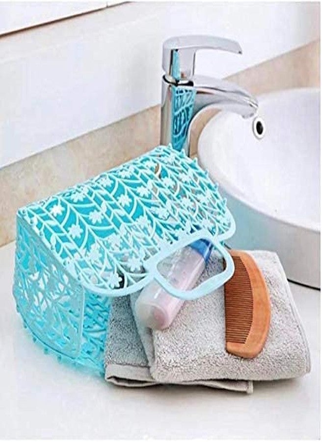 AG E-Com Fruit & Vegetable Storage Basket Bag for Women | Portable Folding Plastic Bag Living Room, Party & Travelling Bag - Image 3