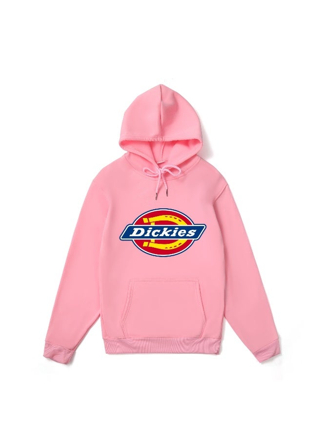 Dickies Unisex Casual Hoodie, Loose-Fit Round Neck Long Sleeve Pullover, Made from Polyester, Ideal for Teenagers and Everyday Wear - Image 1