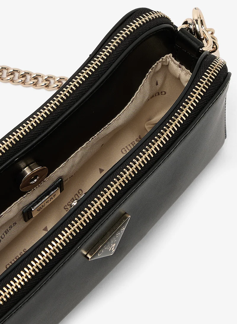 Guess Black Daryna II Status Crossbody Bag for Women | Best Price UAE